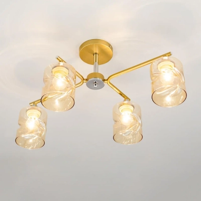 Citilux Клод CL137142 Люстра потолочная Золото