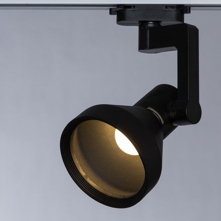 Трековый светильник Arte Lamp NIDO A5106PL-1BK, 1хE27