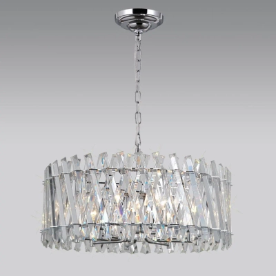 Citilux Ингвар CL334281 Люстра подвесная хрустальная Хром