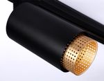 Светильник трековый GL5162 BK/GD черный/золото GU10 max 12W D60*190