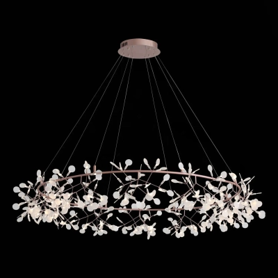 SL379.203.324 Люстра подвесная ST-Luce Медный/Белый LED 324*0,5W 3500K (из 2-х коробок)