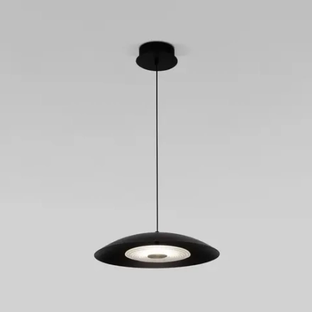 Подвесной светильник с металлическим плафоном 90328/1 черный, LED