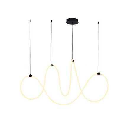 Подвесной светильник Arte Lamp KLIMT A2850SP-80BK, 1хLED