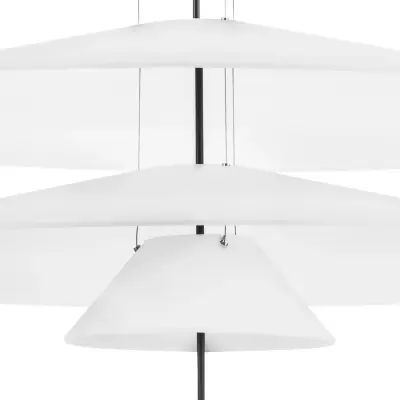 814531  2КОР! Люстра VIOLA LED 3x6W 560LM ЧЕРНЫЙ/БЕЛЫЙ 3000K Lightstar