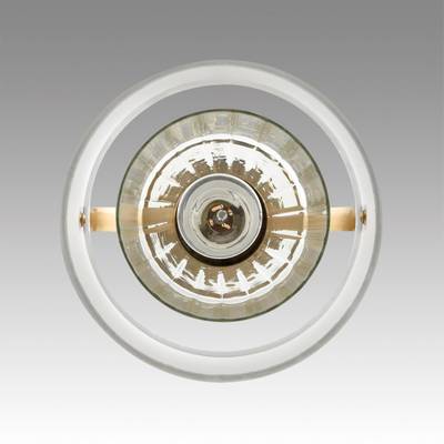 6593/1 MODERNI LN25 324 латунь/белый, металл/текстиль, стекло Подвес E14 1*40W 220V JANE