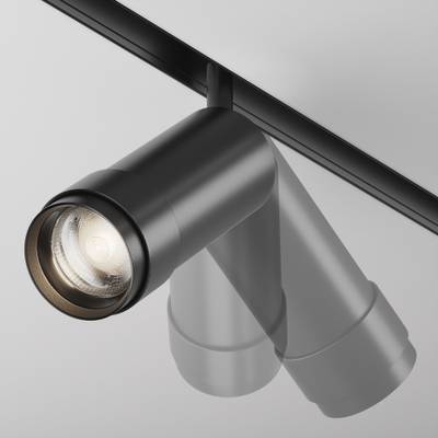 Трековый светильник Focus Zoom Exility 4000K 12Вт 15-50°, TR211-1-12W4K-Z-B. TM Maytoni