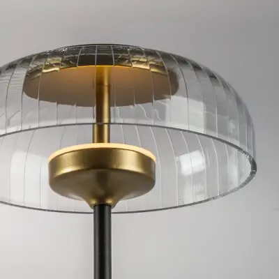 738773 Торшер ACRILE 7W LED 263LM 120G ЗОЛОТО/ЧЕРНЫЙ 3000K Lightstar