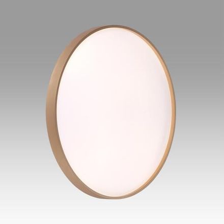 7783/EL TAN SN 000 Светильник пластик/белый/золото LED 70Вт 3000-6000К D498 IP43 пульт ДУ GABY