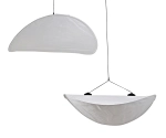 08022-60+60,01 Подвес Брами белый d60+60 h120 Led 36W (3000K)