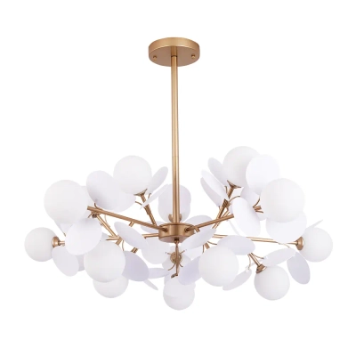 Люстра на штанге Arte Lamp PEACOCK A1369SP-15SG, 15хG9