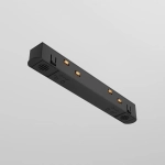 Коннектор питания прямой Exility черный TRA034PC-42B, TRA034PC-42B. TM Maytoni