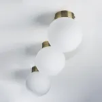 812011 Люстра GLOBO 1х40W E14 antique bronze/white Lightstar