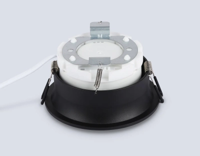 Светильник встраиваемый TN51811 BK черный GX53 max 15W D105*36