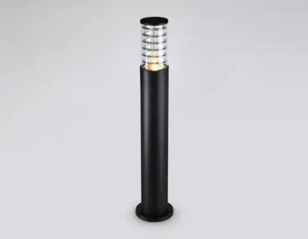 Светильник уличный ландшафтный ST2536 BK/CL черный/прозрачный IP54 E27 max 11W D108*800