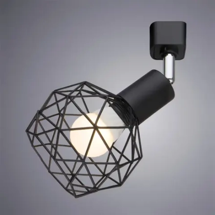 Трековый светильник Arte Lamp SOSPIRO A6141PL-1BK, 1хE14