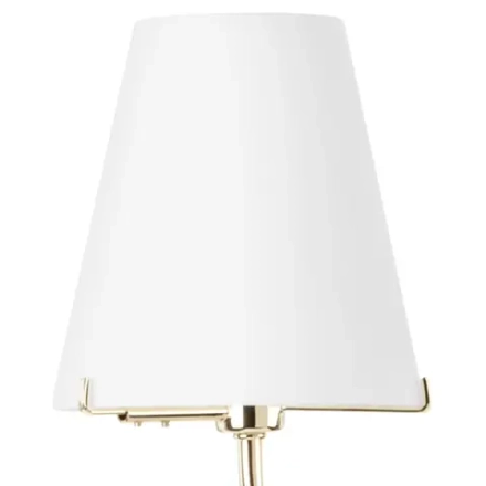 758622 Бра DIAFANO 2х40W G9 ЗОЛОТО/БЕЛЫЙ