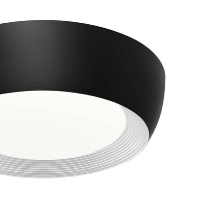 7716/54L AVRA LED SN 24 Светильник металл/акрил/белый/черный LED 54Вт 3000-6500К D500 IP20 пульт ДУ CRONUS