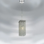 795424 Подвес CRISTALLO 1х40W G9 ХРОМ
