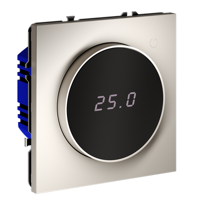 VLS070103 Терморегулятор электронный VOLTUM S70 с индикацией и датчиком, для теплого пола, (кашемир) (ТМ Maytoni)