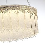 5091/60L L-VISION ODL25 563 золотой/стекло Люстра LED 60W 3700K 4968Лм CLEO