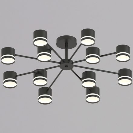 89730-0.3-12 GX53 BK светильник потолочный