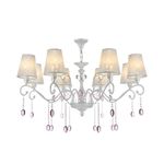 Люстра Adelaide FR2306-PL-08-W, E14х8. TM Maytoni