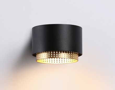 Светильник настенный TN71299 BK/GD черный/золото GX53 max 12W 95*62*120