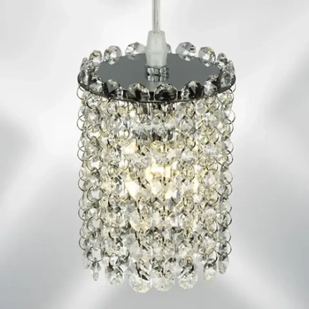 795314 Подвес CRISTALLO 1х40W G9 ХРОМ