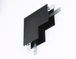 Коннектор угловой внутренний для накладного шинопровода Magnetic GL3378 BK черный 85*85*H26.9
