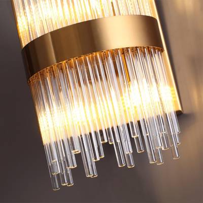 4722/4W HALL ODL20 667 бронзовый/стекло/прозрачный Бра G9 4*33W 220V FOCCO