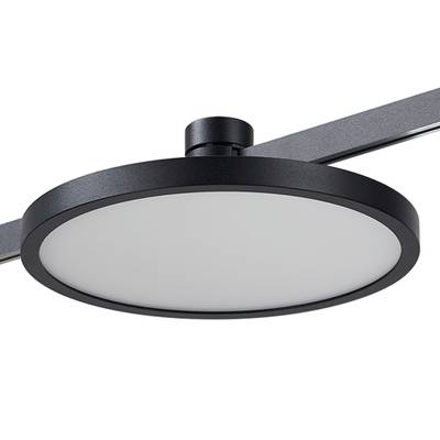 ST818.406.12 Магнитный трековый светильник FARM Черный LED 1*10W 3000K 500Lm Ra90 120 IP20 D168xH54 24V
