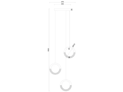 Подвесная люстра ARTE LAMP MONTANA A7777SP-3GO, 1хLED