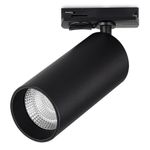 ST382.436.20.TRIAC Св-к трек. Черный LED 1*20W 3000K 1 800Lm Ra&gt;90 24 IP20 DxH- 220V