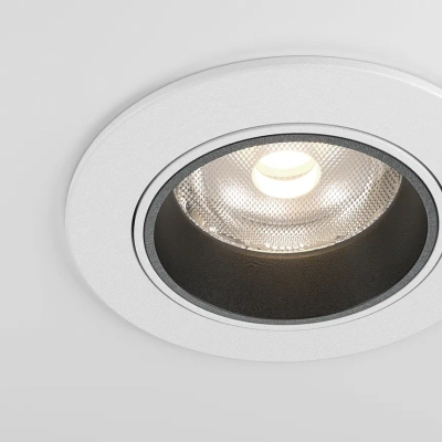 Встраиваемый светильник Фокус / FOCUS LED 12 Вт 4000 К 50°, DL125-L12-4K-W. TM Maytoni
