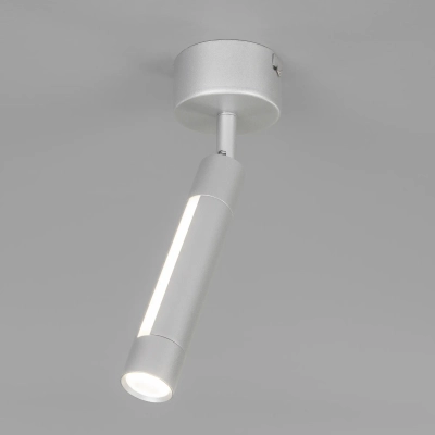 Настенно-потолочный светодиодный светильник 20084/1 LED серебро