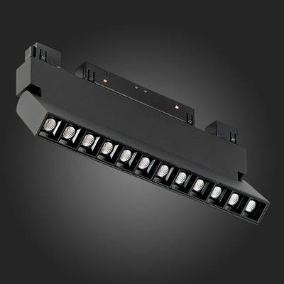 ST364.446.12 Магнитный трековый светильник Черный LED 1*12W 4000K 1 009Lm Ra&gt;80 36° IP20 L219xW22xH108 48V