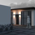 Настенный светильник (бра) Shim 3000К 10Вт IP 65, O303WL-L10GF3K. TM Maytoni