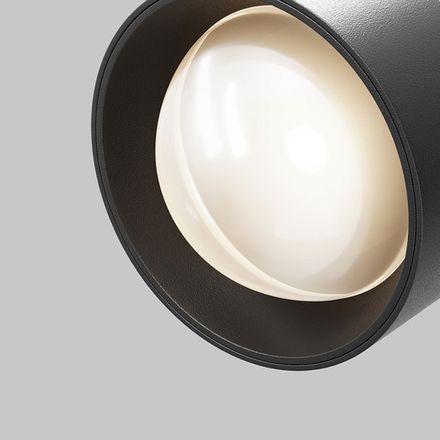 Трековый светильник Lens Exility 3000K 15Вт 70°, TR217-2-15W3K-B. TM Maytoni