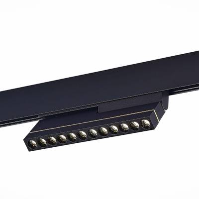 ST805.446.12 Магнитный трековый светильник Черный LED 1*12W 4000K 450Lm Ra&gt;90 36° IP20 L220xW22xH117 48VV