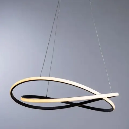 Подвесная люстра Arte Lamp SWING A2522SP-2BK, 1хLED