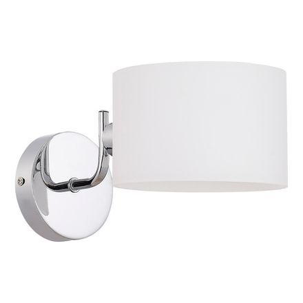 SLE1121-101-01 Бра Хром/Молочно-Белый E14 1*40W