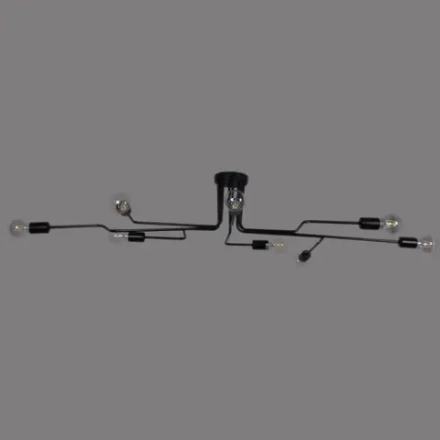 IL2000-8C-05 BK светильник потолочный ILLUMICO, E27х8