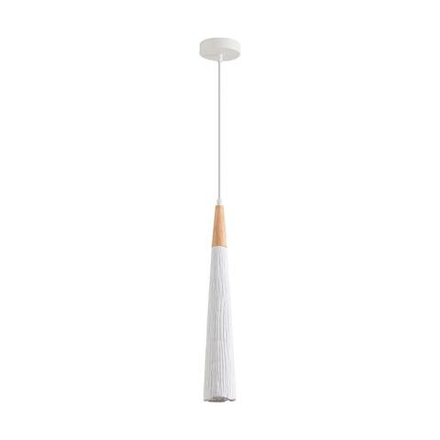 8352/1C SUSPENTIONI LN26 325 белый/бежевый, металл/дерево/цемент Подвес GU10 LED 5W 220V EOLIANA