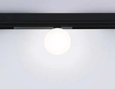 Светильник светодиодный диммируемый для шинопровода Magnetic 220V GL1371 BK черный IP20 10W 3000K-6400K 120° D120/232*120*167 (Без ПДУ)