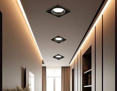 Светильник встраиваемый TN52339 SBK черный песок GX53 max 12W 115*115*25