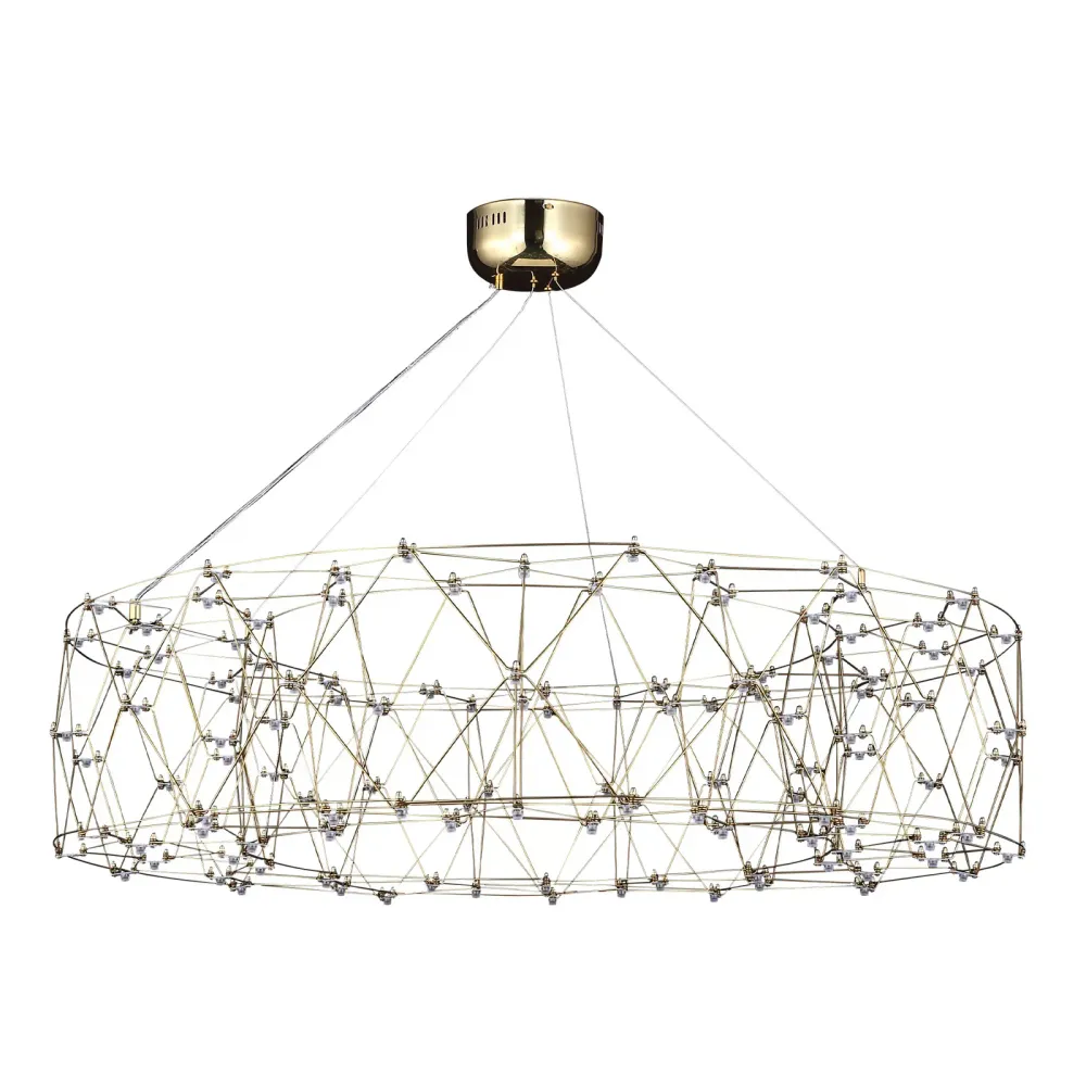 SL6602.203.72 Светильник подвесной ST-Luce Золотистый/Прозрачный LED 1*72W 4000K SL6602.203.72 Светильник подвесной ST-Luce Золотистый/Прозрачный LED 1*72W 4000K