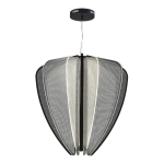 SL6509.413.01 Светильник подвесной ST-Luce Черный/Прозрачный LED 1*75W 4000K