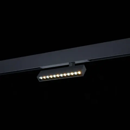 ST656.496.09 Светильник трековый Черный LED 1*9W 2700K-6000K 700Lm Ra>90 24 IP20 L220xW25xH105 220V