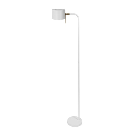 Торшер Arte Lamp SEBASTIAN A7051PN-1WH, 1хE27