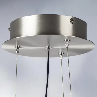 794118 Люстра NAPOLI LED 12W 700LM КОФЕЙНЫЙ/ПЕПЕЛЬНЫЙ 3000K Lightstar